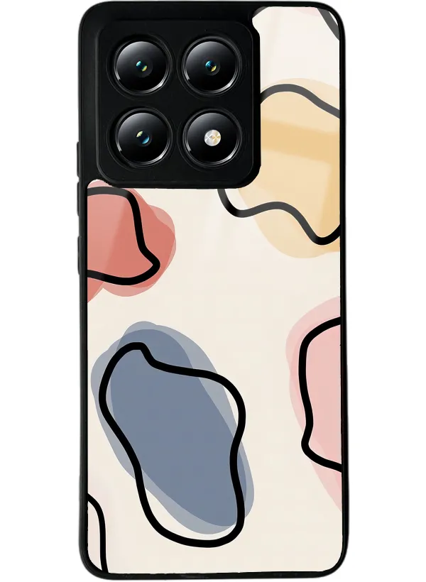 Xiaomi Mi 14T Nude Milky Tasarımlı Glossy Telefon Kılıfı