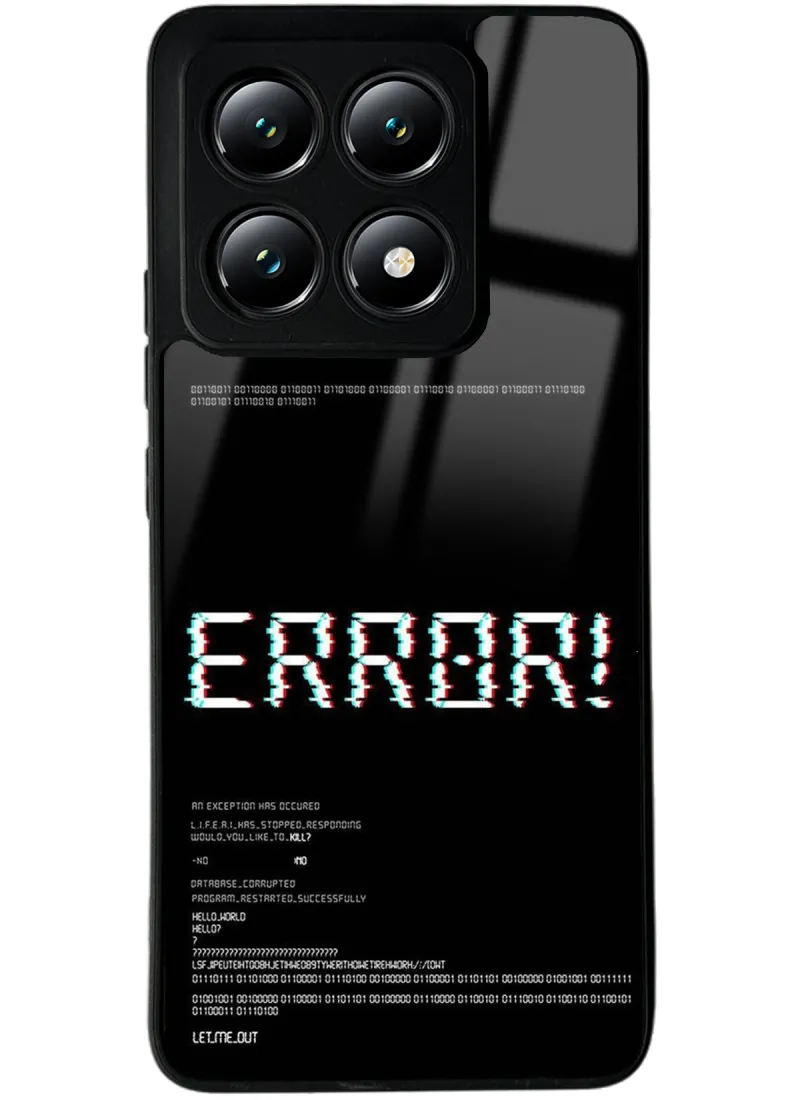 Xiaomi Mi 14T Error Tasarımlı Glossy Telefon Kılıfı Xiaomi Mi 14T Error Tasarımlı Glossy Telefon Kılıfı