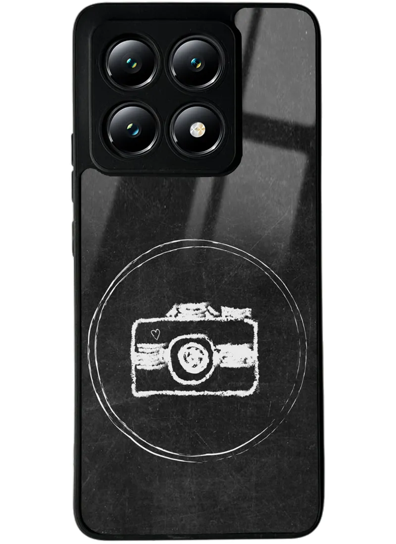Xiaomi Mi 14T Camera Tasarımlı Glossy Telefon Kılıfı