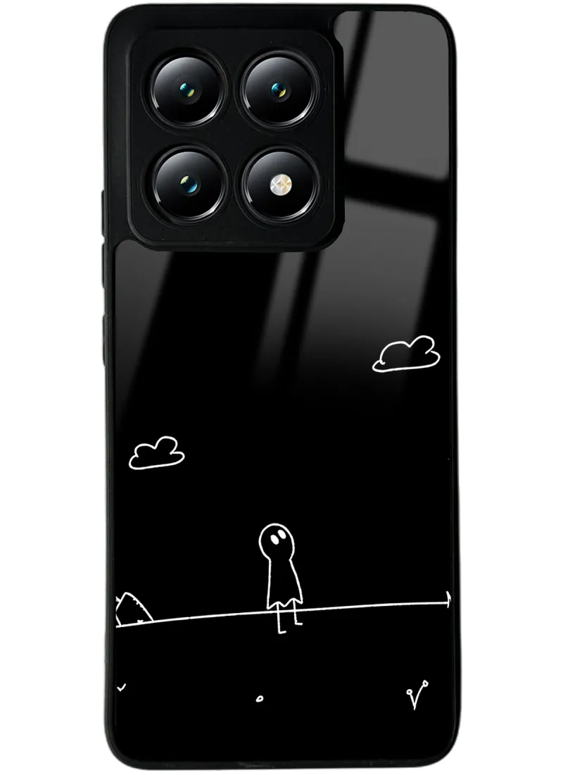 Xiaomi Mi 14T Doodle Casper Tasarımlı Glossy Telefon Kılıfı Xiaomi Mi 14T Doodle Casper Tasarımlı Glossy Telefon Kılıfı