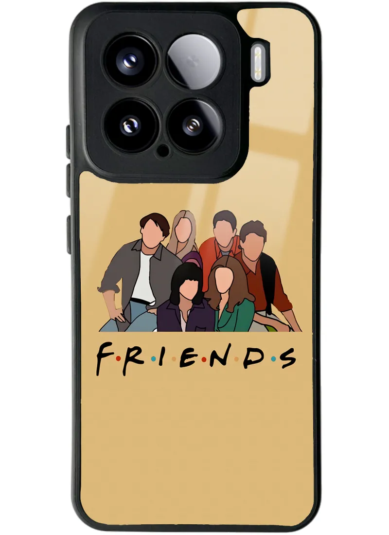 Xiaomi Mi 15 Friends Tasarımlı Glossy Telefon Kılıfı
