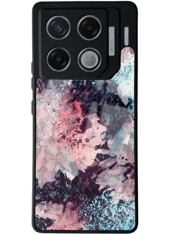İnfinix GT 20 Pro Renk Patlaması Tasarımlı Glossy Telefon Kılıfı