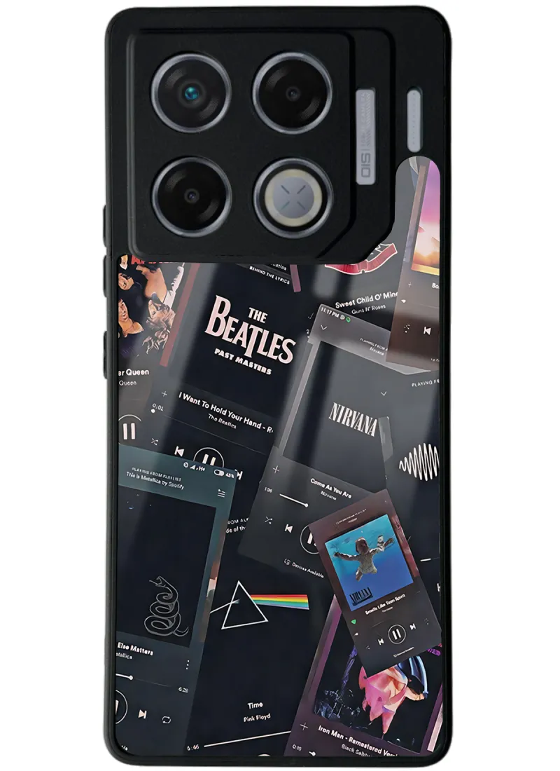 İnfinix GT 20 Pro Retro Music Tasarımlı Glossy Telefon Kılıfı İnfinix GT 20 Pro Retro Music Tasarımlı Glossy Telefon Kılıfı