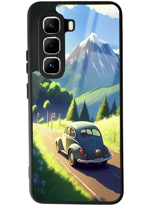 İnfinix Hot 50 Pro Tosbaha Tasarımlı Glossy Telefon Kılıfı