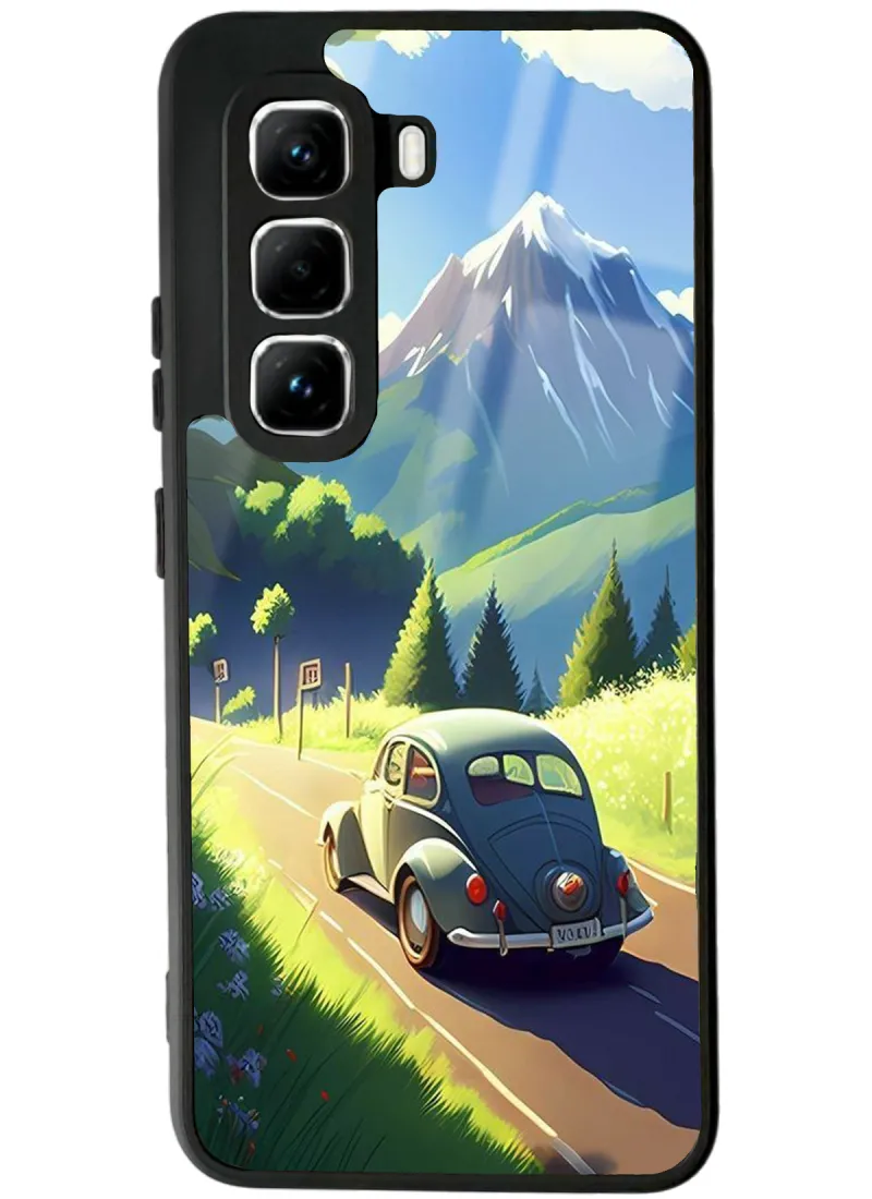İnfinix Hot 50 Pro Tosbaha Tasarımlı Glossy Telefon Kılıfı