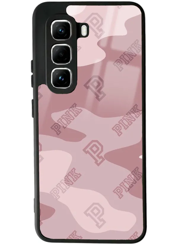 İnfinix Hot 50 Pro Pink Tasarımlı Glossy Telefon Kılıfı