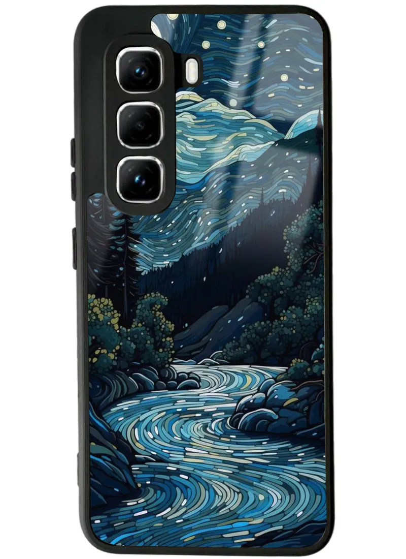 İnfinix Hot 50 Pro Night Tasarımlı Glossy Telefon Kılıfı İnfinix Hot 50 Pro Night Tasarımlı Glossy Telefon Kılıfı