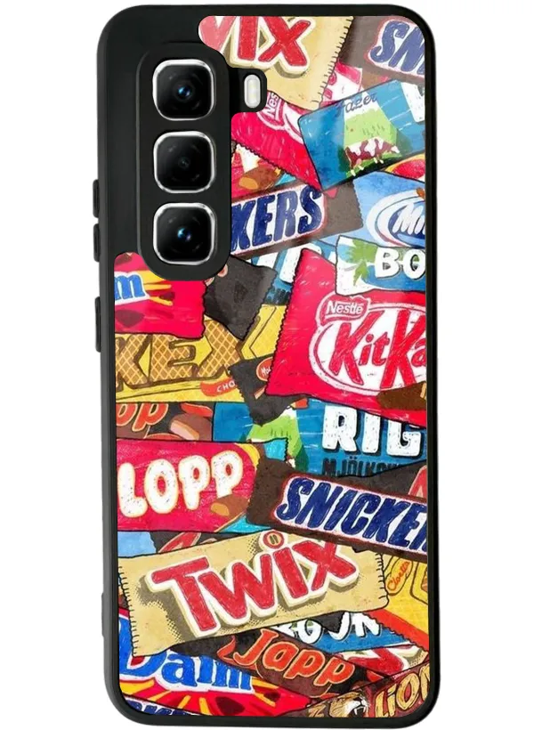İnfinix Hot 50 Pro Nostalji Tasarımlı Glossy Telefon Kılıfı