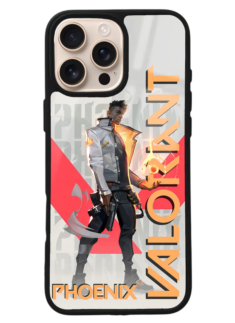 iPhone 16 Pro Max Uyumlu Phoenix Tasarımlı Glossy Telefon Kılıfı iPhone 16 Pro Max Uyumlu Phoenix Tasarımlı Glossy Telefon Kılıfı