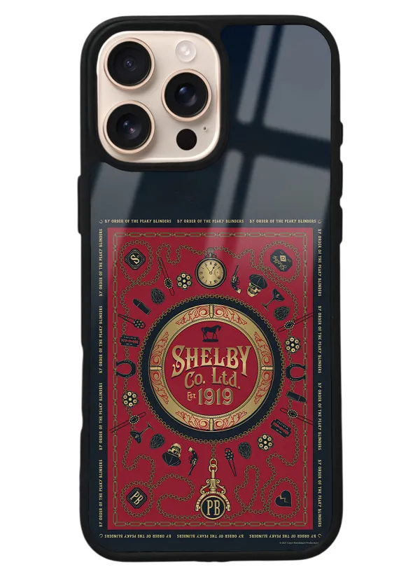 iPhone 16 Pro Max Peaky Blinders Shelby Co, Tasarımlı Glossy Telefon Kılıfı