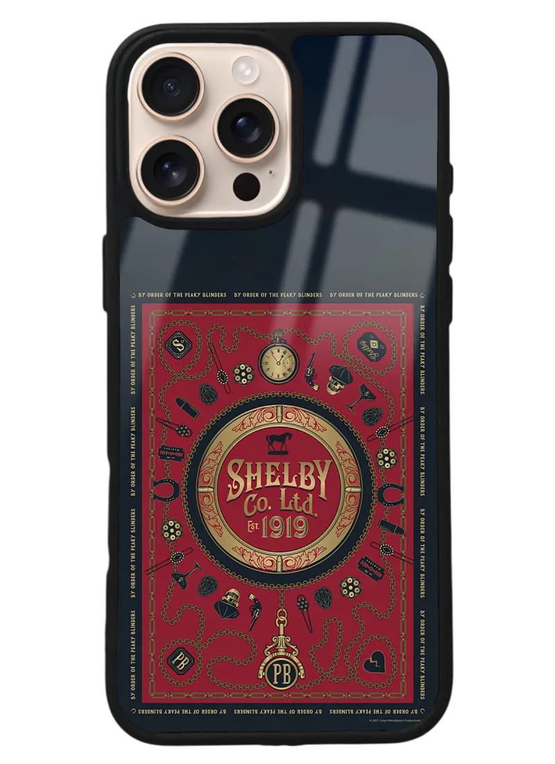 iPhone 16 Pro Max Peaky Blinders Shelby Co, Tasarımlı Glossy Telefon Kılıfı