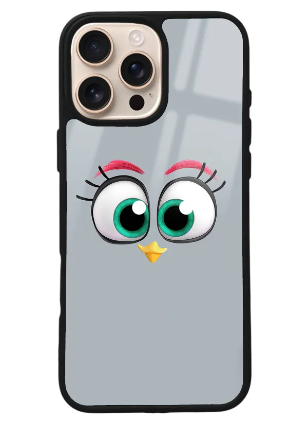 iPhone 16 Pro Max Grey Tasarımlı Glossy Telefon Kılıfı
