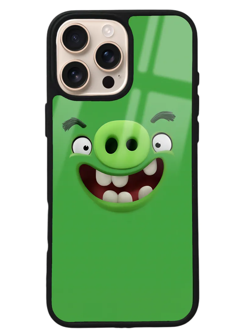 iPhone 16 Pro Max Green Tasarımlı Glossy Telefon Kılıfı iPhone 16 Pro Max Green Tasarımlı Glossy Telefon Kılıfı