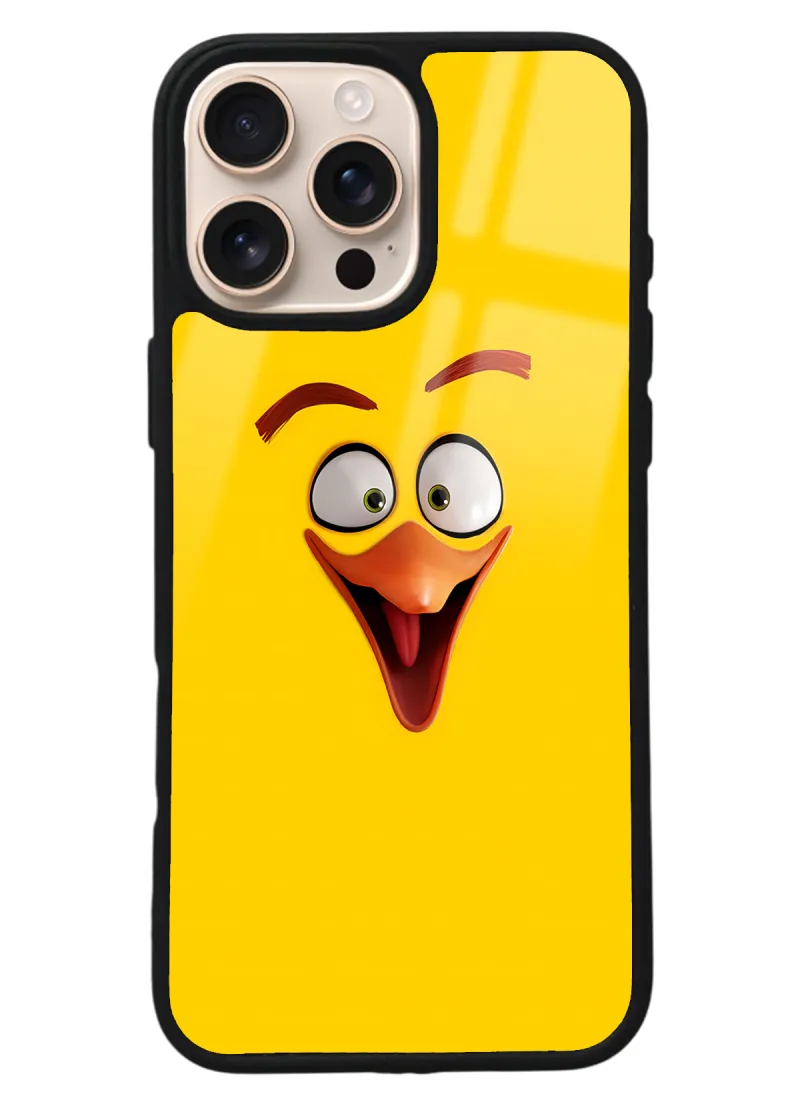 iPhone 16 Pro Max Yellow Tasarımlı Glossy Telefon Kılıfı iPhone 16 Pro Max Yellow Tasarımlı Glossy Telefon Kılıfı
