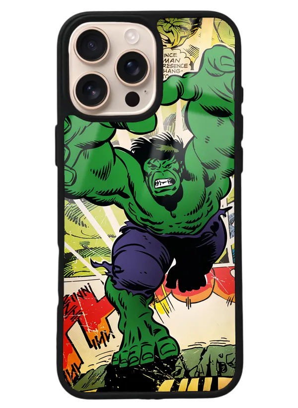 iPhone 16 Pro Max Hulk Tasarımlı Glossy Telefon Kılıfı