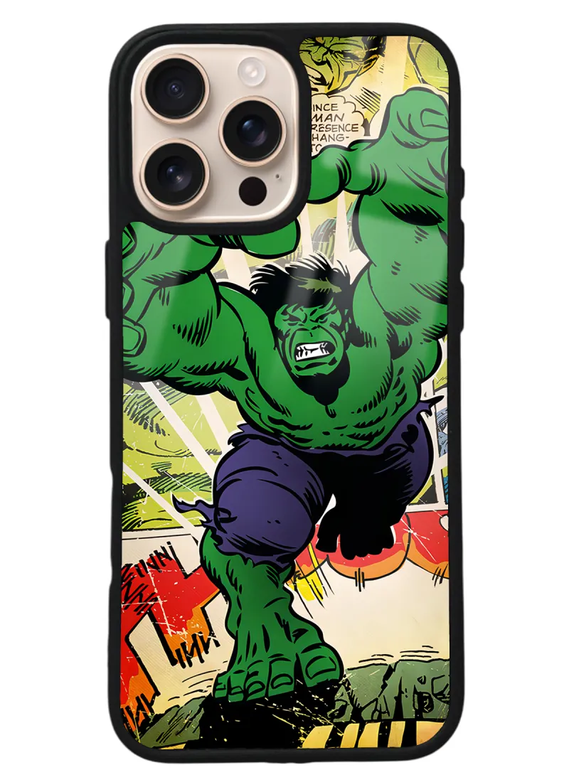iPhone 16 Pro Max Hulk Tasarımlı Glossy Telefon Kılıfı