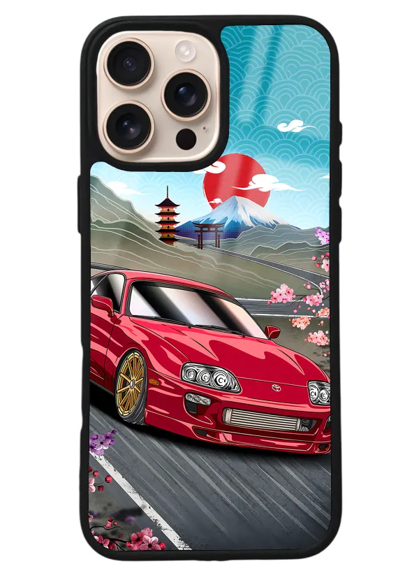 iPhone 16 Pro Max Supra Tasarımlı Glossy Telefon Kılıfı