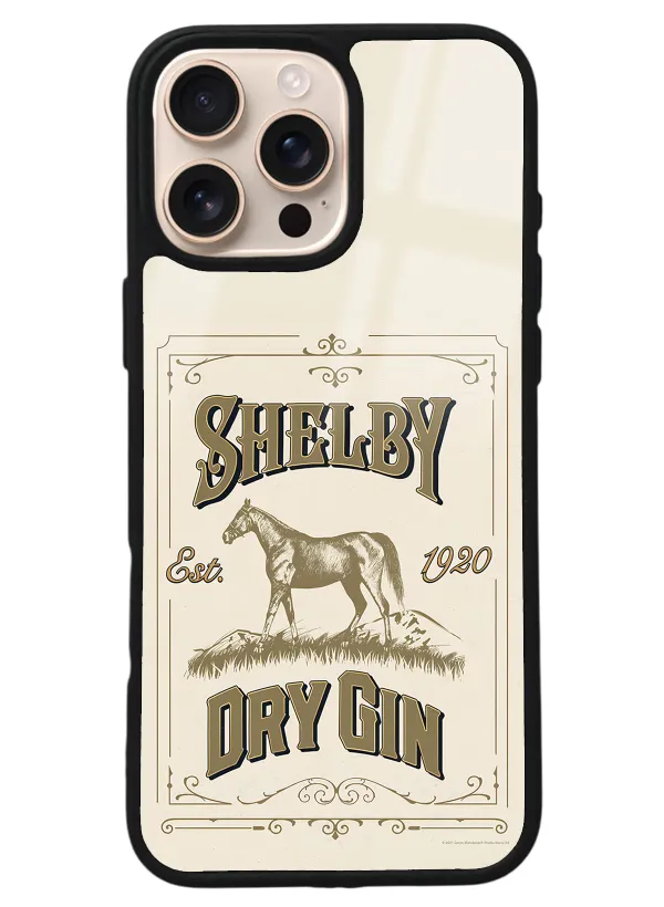 iPhone 16 Pro Max Peaky Blinders Shelby Dry Gin Tasarımlı Glossy Telefon Kılıfı
