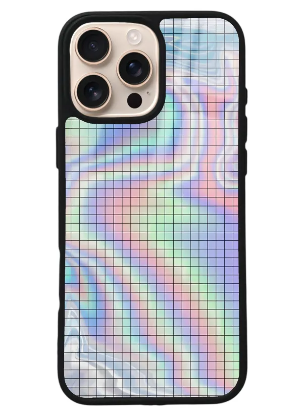 iPhone 16 Pro Max Neon Dama Tasarımlı Glossy Telefon Kılıfı