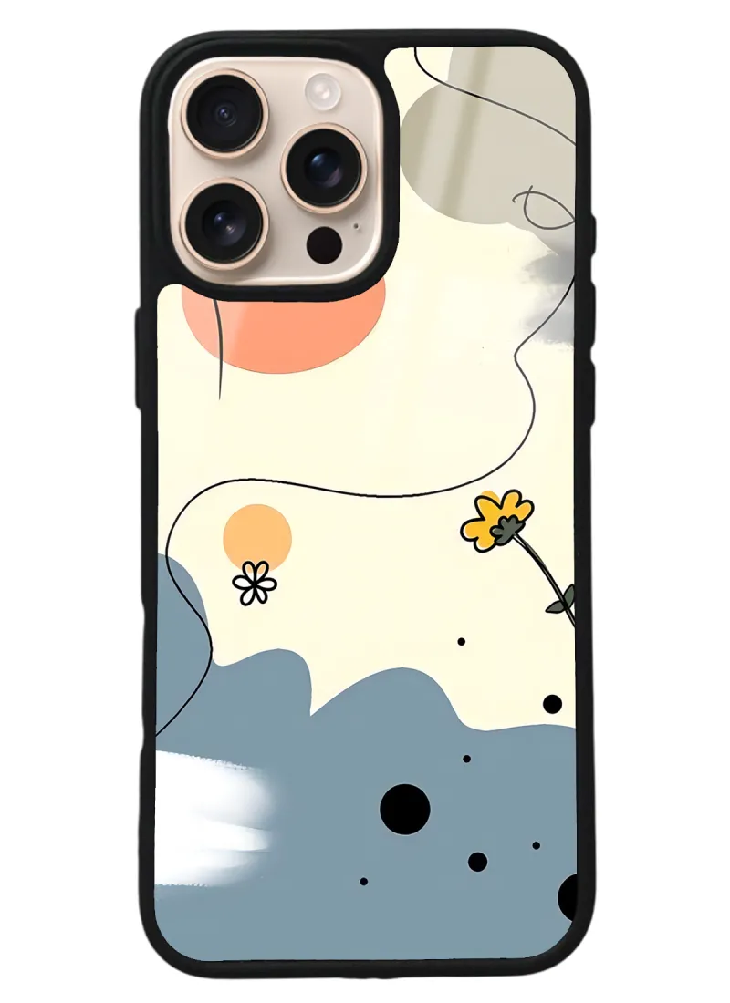 iPhone 16 Pro Max Nude Papatya Tasarımlı Glossy Telefon Kılıfı iPhone 16 Pro Max Nude Papatya Tasarımlı Glossy Telefon Kılıfı