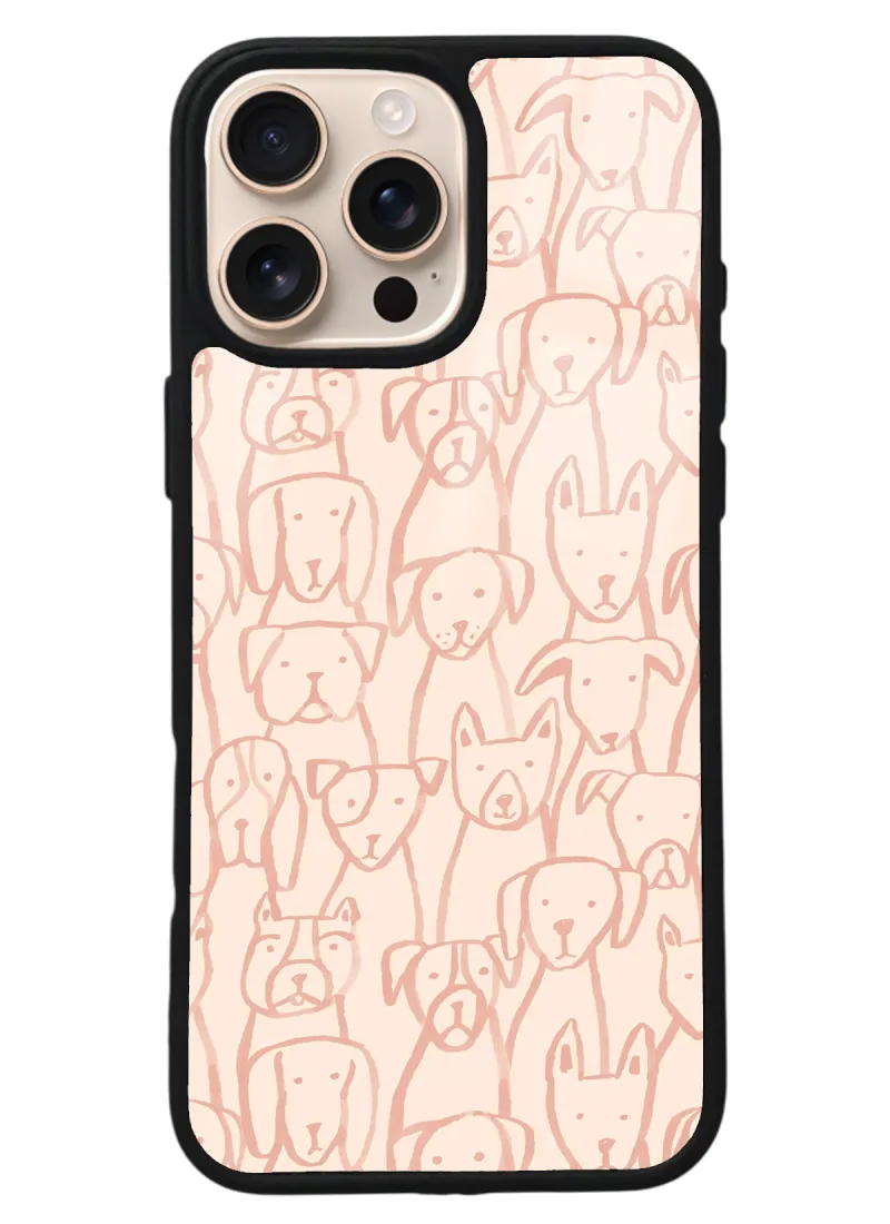 iPhone 16 Pro Max Pink Dog Tasarımlı Glossy Telefon Kılıfı iPhone 16 Pro Max Pink Dog Tasarımlı Glossy Telefon Kılıfı