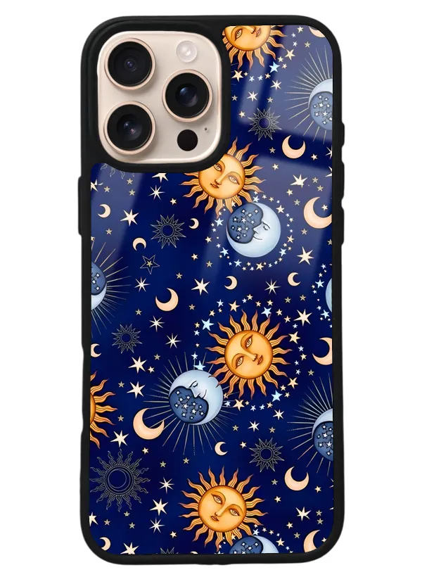 iPhone 16 Pro Max Night Tasarımlı Glossy Telefon Kılıfı