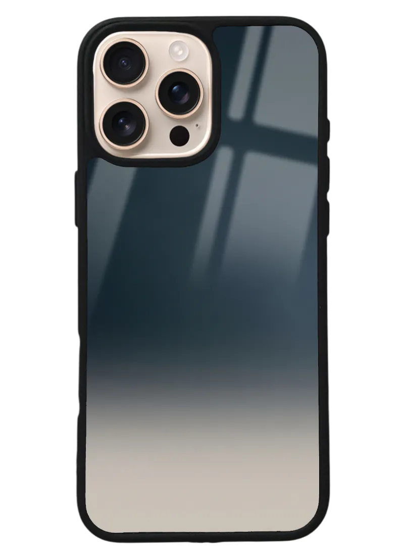 iPhone 16 Pro Max Mavi Geçiş Tasarımlı Glossy Telefon Kılıfı iPhone 16 Pro Max Mavi Geçiş Tasarımlı Glossy Telefon Kılıfı