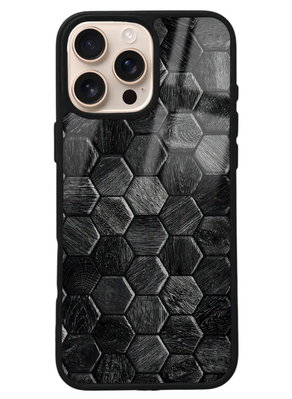 iPhone 16 Pro Max Taşlar Tasarımlı Glossy Telefon Kılıfı