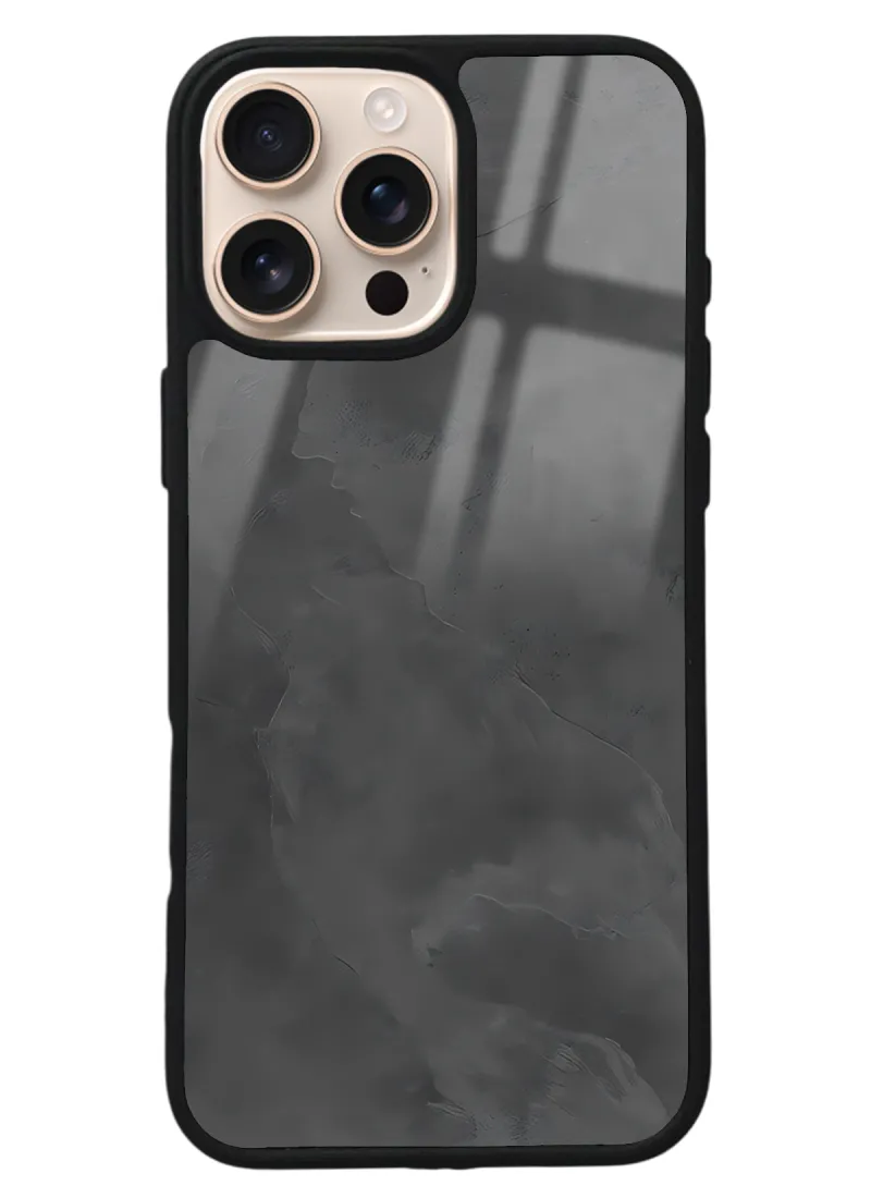 iPhone 16 Pro Max Gri Mermer Tasarımlı Glossy Telefon Kılıfı iPhone 16 Pro Max Gri Mermer Tasarımlı Glossy Telefon Kılıfı