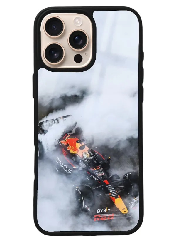 iPhone 16 Pro Max Formula 1 Tasarımlı Glossy Telefon Kılıfı