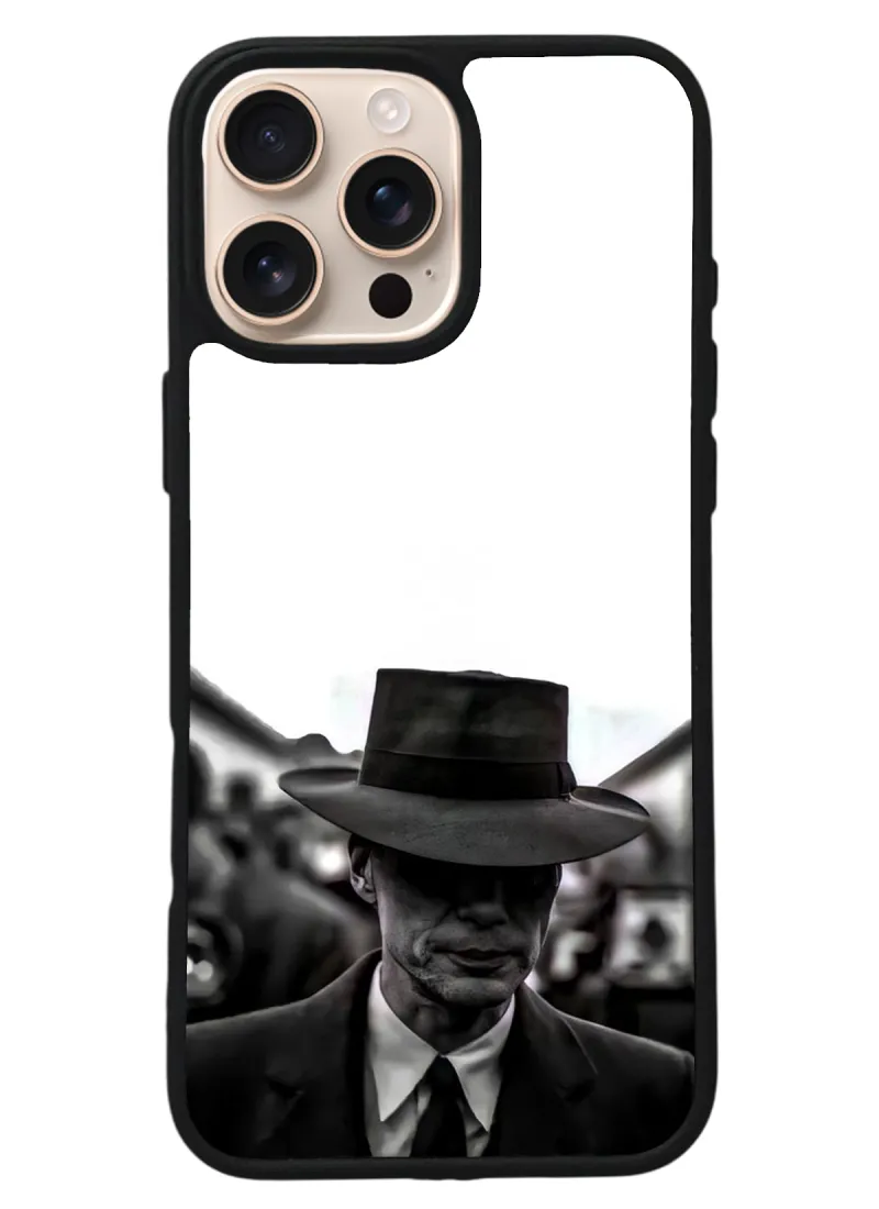 iPhone 16 Pro Max Oppenheimer Tasarımlı Glossy Telefon Kılıfı iPhone 16 Pro Max Oppenheimer Tasarımlı Glossy Telefon Kılıfı