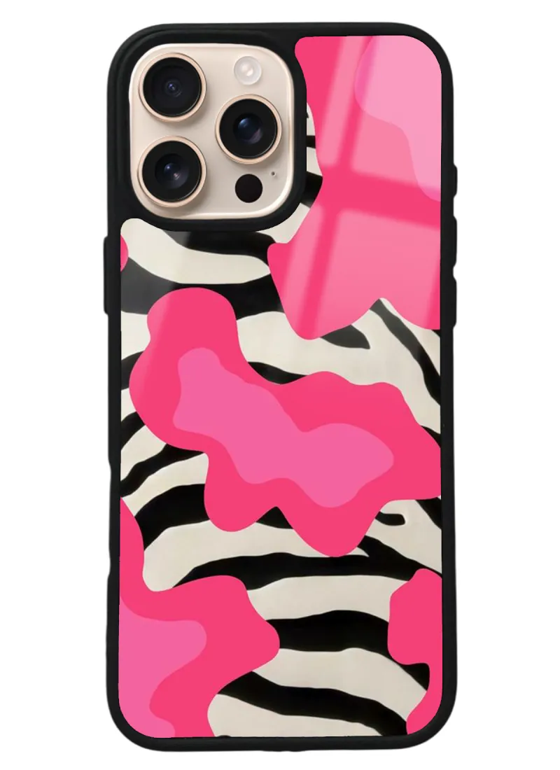iPhone 16 Pro Max Pink Milky Tasarımlı Glossy Telefon Kılıfı iPhone 16 Pro Max Pink Milky Tasarımlı Glossy Telefon Kılıfı