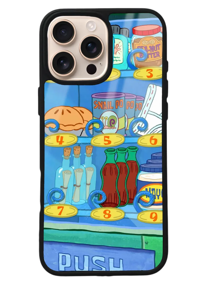 iPhone 16 Pro Max Push Tasarımlı Glossy Telefon Kılıfı iPhone 16 Pro Max Push Tasarımlı Glossy Telefon Kılıfı