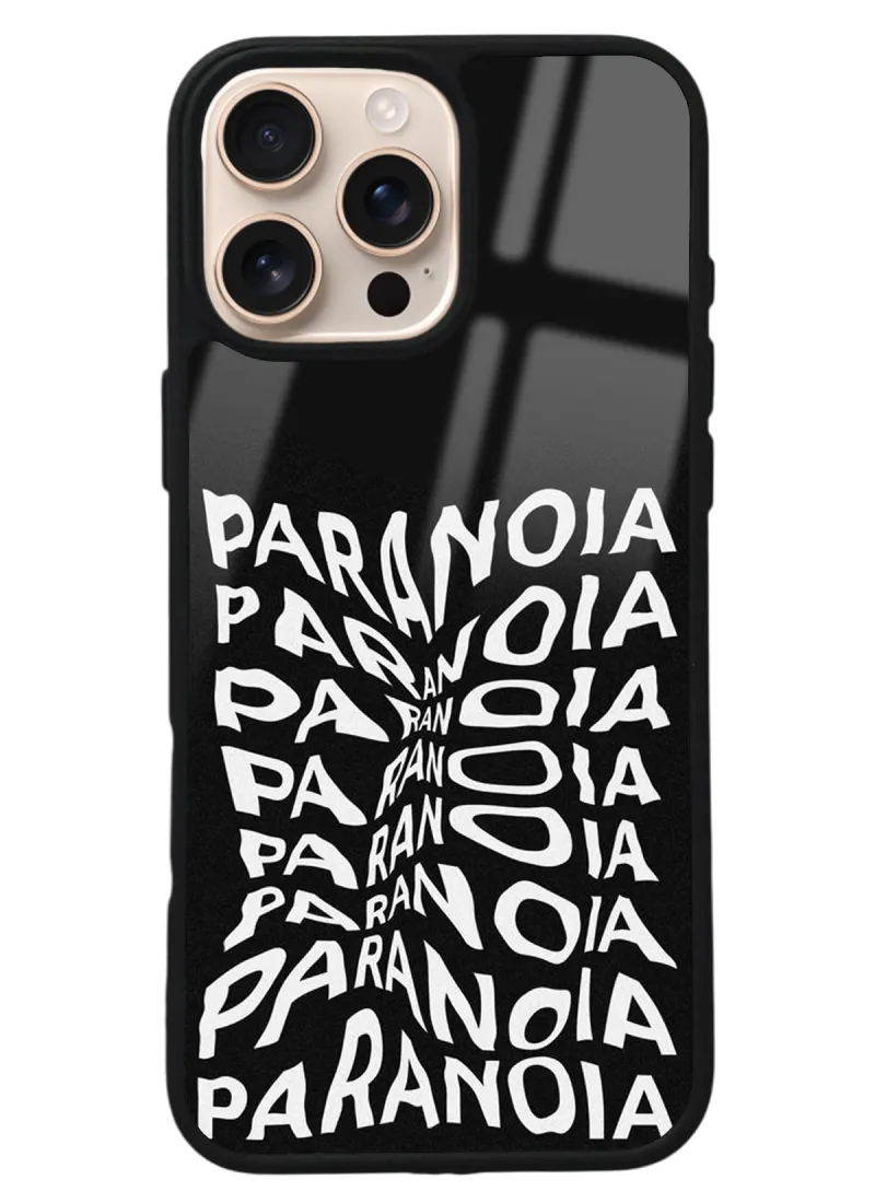 iPhone 16 Pro Max Paranoia Tasarımlı Glossy Telefon Kılıfı iPhone 16 Pro Max Paranoia Tasarımlı Glossy Telefon Kılıfı