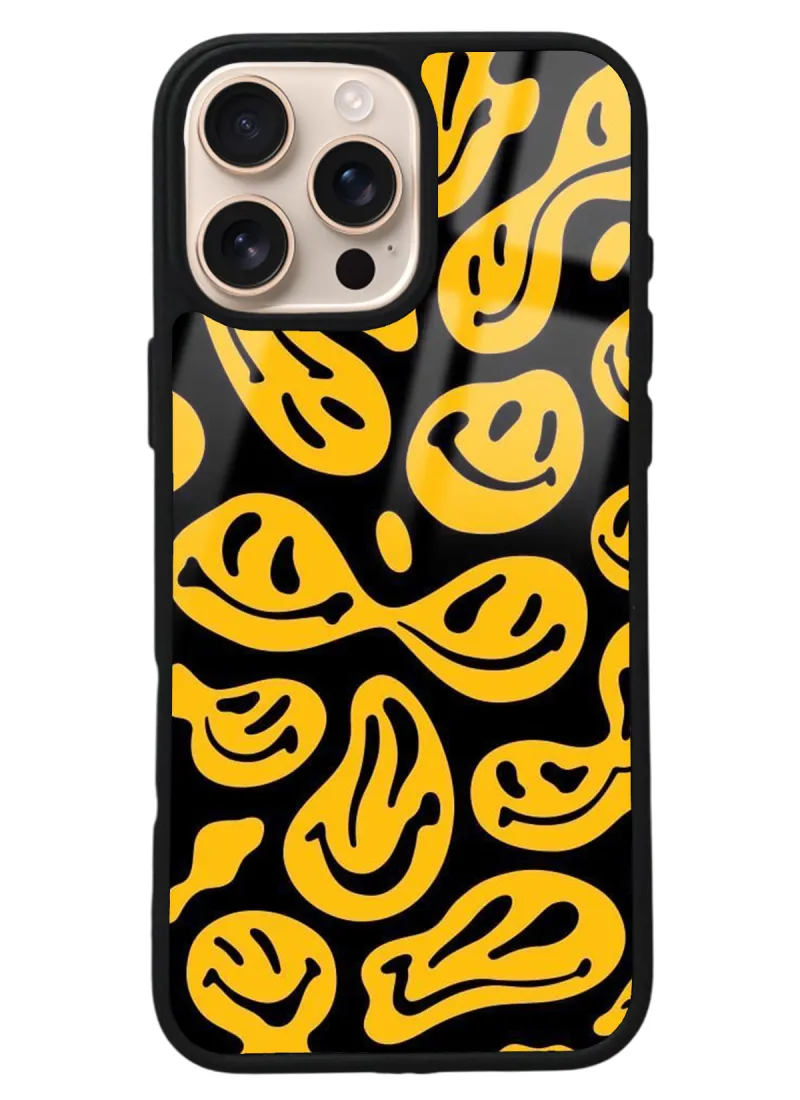 iPhone 16 Pro Max Full Smile Tasarımlı Glossy Telefon Kılıfı iPhone 16 Pro Max Full Smile Tasarımlı Glossy Telefon Kılıfı