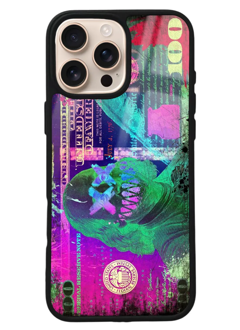 iPhone 16 Pro Max Joker Dolars Tasarımlı Glossy Telefon Kılıfı iPhone 16 Pro Max Joker Dolars Tasarımlı Glossy Telefon Kılıfı