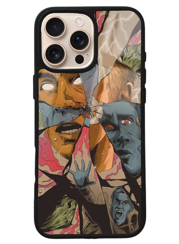 iPhone 16 Pro Max X-Man Tasarımlı Glossy Telefon Kılıfı