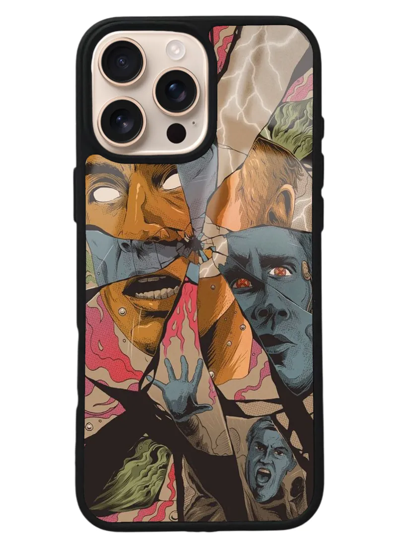 iPhone 16 Pro Max X-Man Tasarımlı Glossy Telefon Kılıfı