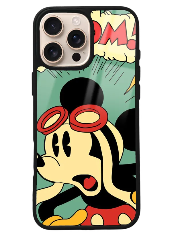 iPhone 16 Pro Max Boom Tasarımlı Glossy Telefon Kılıfı