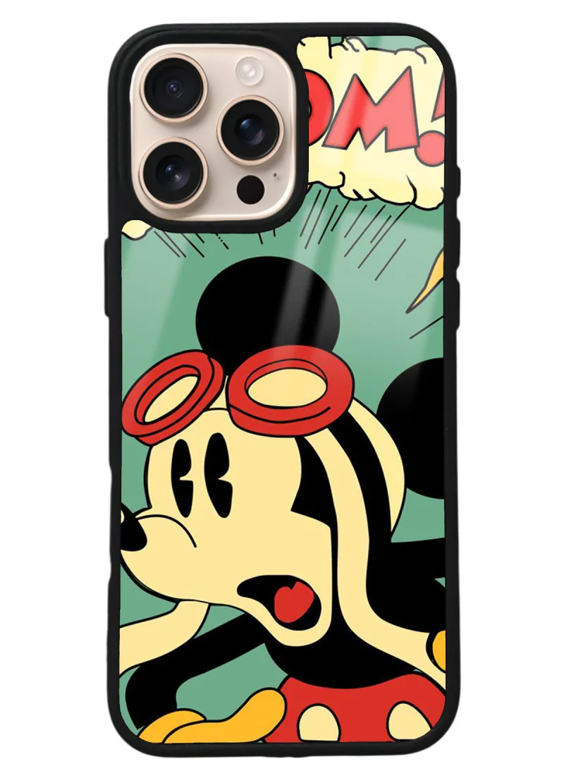 iPhone 16 Pro Max Boom Tasarımlı Glossy Telefon Kılıfı iPhone 16 Pro Max Boom Tasarımlı Glossy Telefon Kılıfı