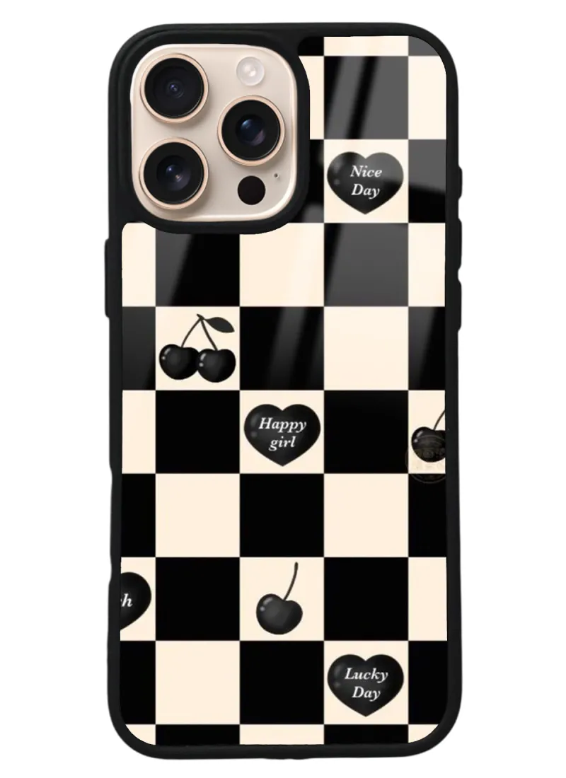 iPhone 16 Pro Max Happy Girls Tasarımlı Glossy Telefon Kılıfı iPhone 16 Pro Max Happy Girls Tasarımlı Glossy Telefon Kılıfı