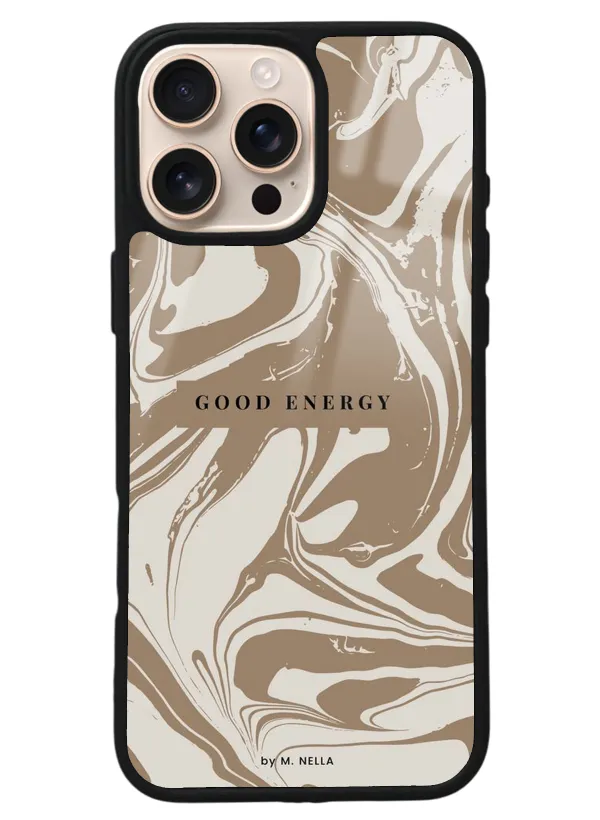 iPhone 16 Pro Max Good Energy Tasarımlı Glossy Telefon Kılıfı