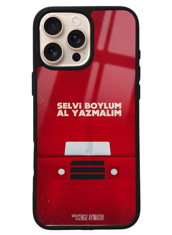 iPhone 16 Pro Max Selvi Boylum Tasarımlı Glossy Telefon Kılıfı