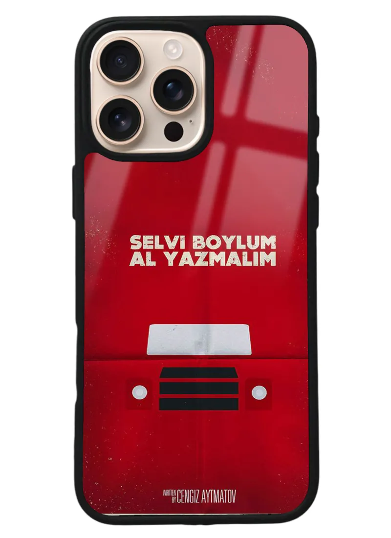 iPhone 16 Pro Max Selvi Boylum Tasarımlı Glossy Telefon Kılıfı