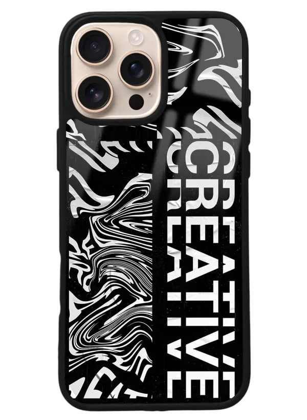 iPhone 16 Pro Max Creative Tasarımlı Glossy Telefon Kılıfı