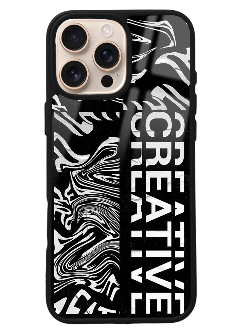 iPhone 16 Pro Max Creative Tasarımlı Glossy Telefon Kılıfı iPhone 16 Pro Max Creative Tasarımlı Glossy Telefon Kılıfı
