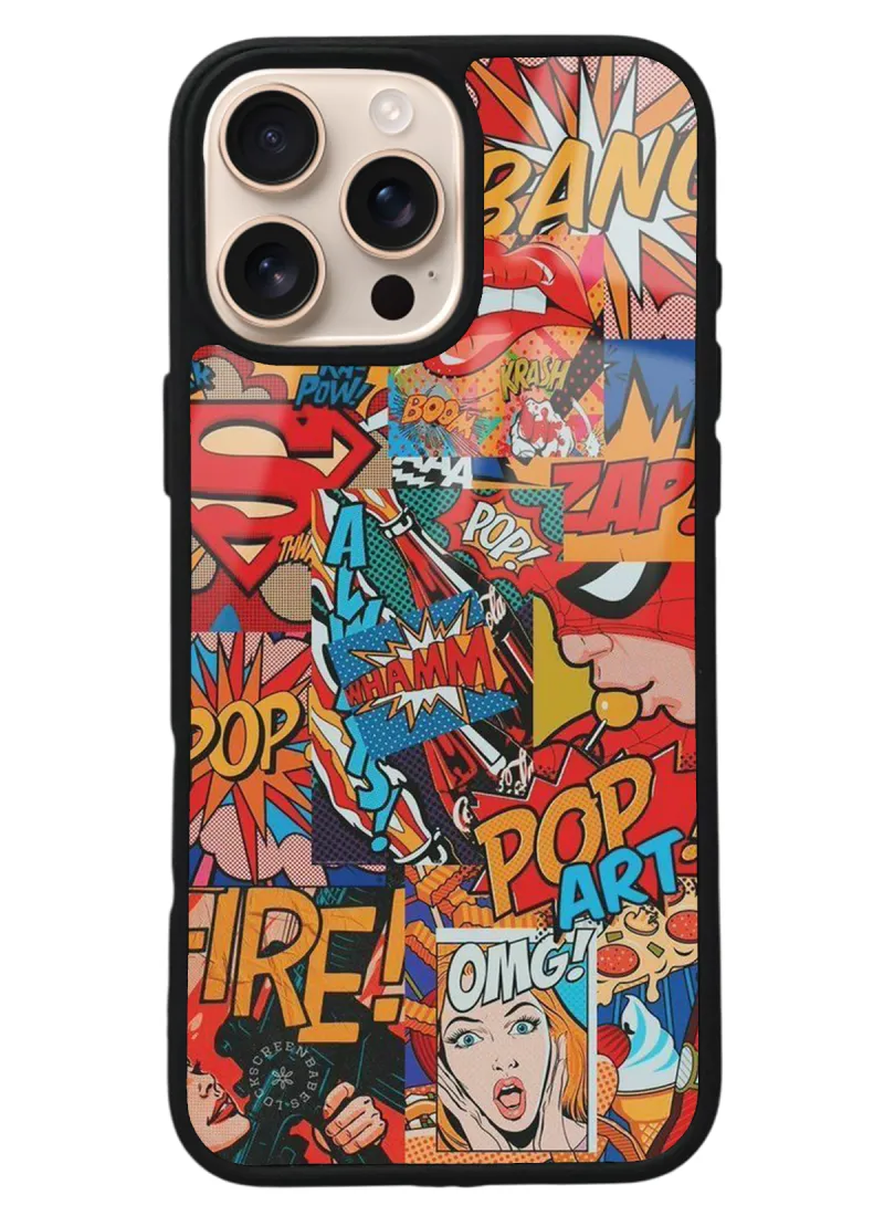 iPhone 16 Pro Max DC Dergi Tasarımlı Glossy Telefon Kılıfı