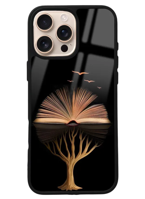 iPhone 16 Pro Max Kitap Tasarımlı Glossy Telefon Kılıfı