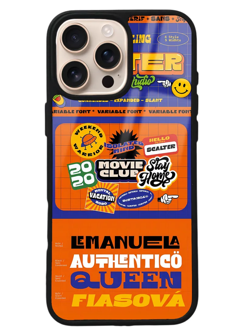 iPhone 16 Pro Max Retro Club Tasarımlı Glossy Telefon Kılıfı iPhone 16 Pro Max Retro Club Tasarımlı Glossy Telefon Kılıfı