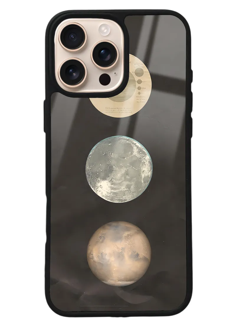 iPhone 16 Pro Max Night Moon Tasarımlı Glossy Telefon Kılıfı iPhone 16 Pro Max Night Moon Tasarımlı Glossy Telefon Kılıfı